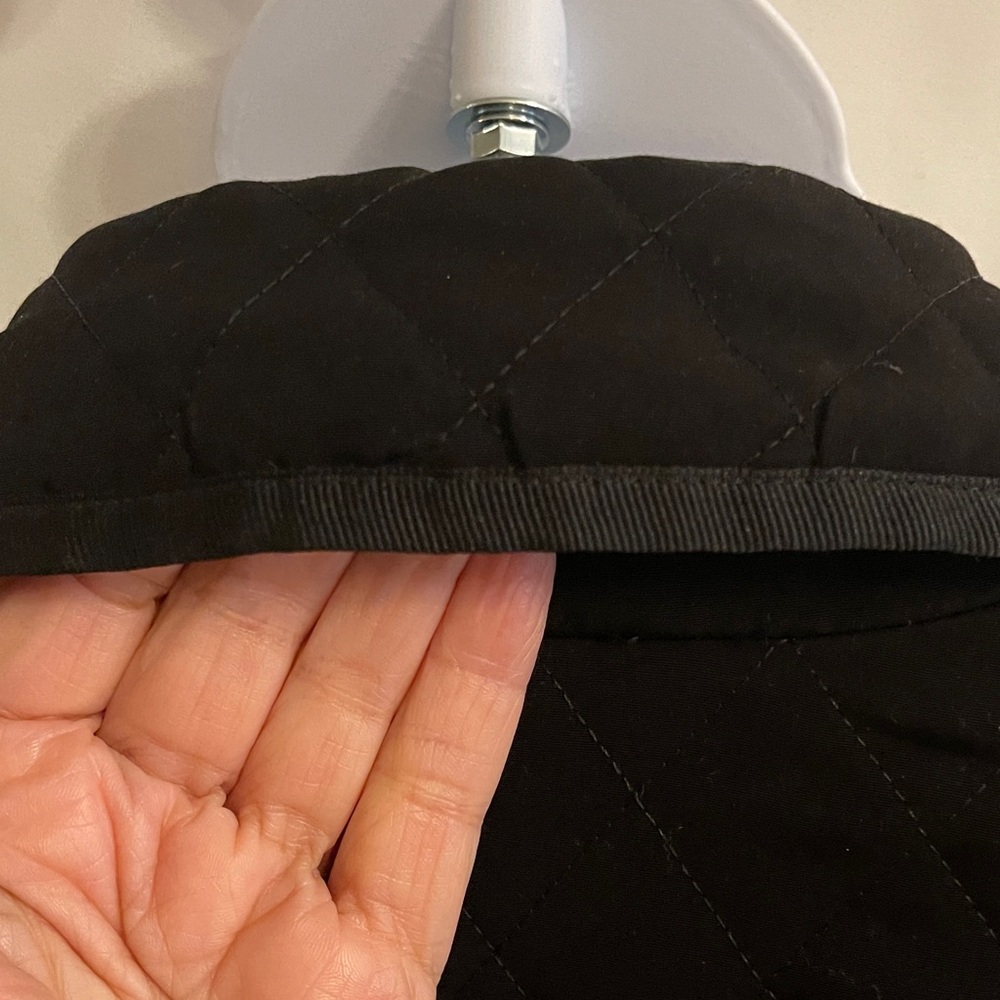 Lane Bryant Black Quilted Utility Jacket 18/20 2X - Picture 4 of 7